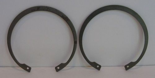 Large steel metal retaining ring snap ring 5 1/4” external size no. 475 for sale
