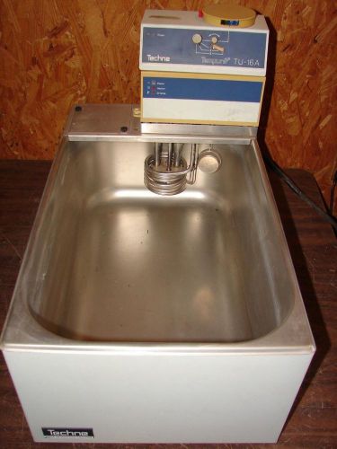 Techne water bath control heater tempunit tu-16a laboratory stainless steel for sale