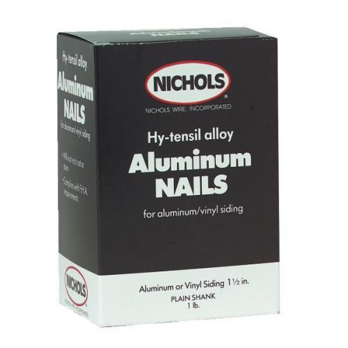 Kaiser aluminum 2aeaeh aluminum siding nail-plain shank-1-1/2&#034; siding nail for sale