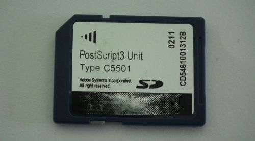 PostScript Unit Type C5501 for MP C4501 MPC 3001 3501 4501 5501