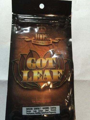 100 got leaf 5g empty** mylar ziplock bags (good for crafts incense jewelry) for sale