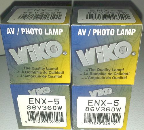 Lot 4 WIKO ENX-5 86V/360W Overhead Projector Lamp Bulb