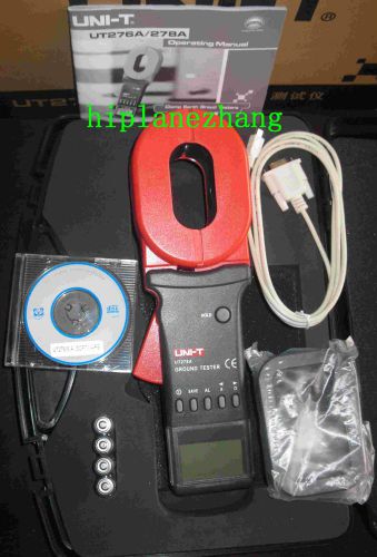 Earth Ground Resistance Clamp Meter 0-1200ohm Leakage Current Tester 2in1 UT278A