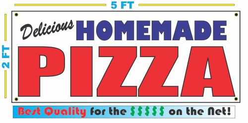 HOMEMADE PIZZA BANNER Sign NEW Larger Size Best Quality for the $$$ BAKERY