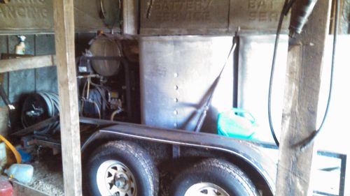 Power washer trailer -- landa industrial unit for sale