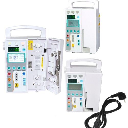 Infusion pump- iv &amp; fluid equipment with voice alarm monitor ce 100% warranty a+ for sale