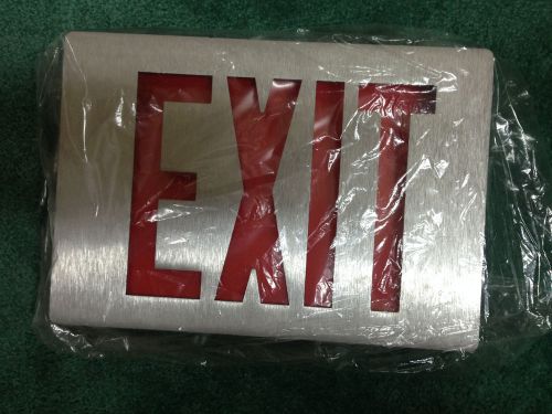 30 LOT of Lithonia Lighting Exit Signs / LE S 1 R 120/347 LDC12/48 CSA