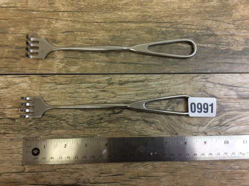 Weck Retractor Surgical Instrument Lot of 2 #991