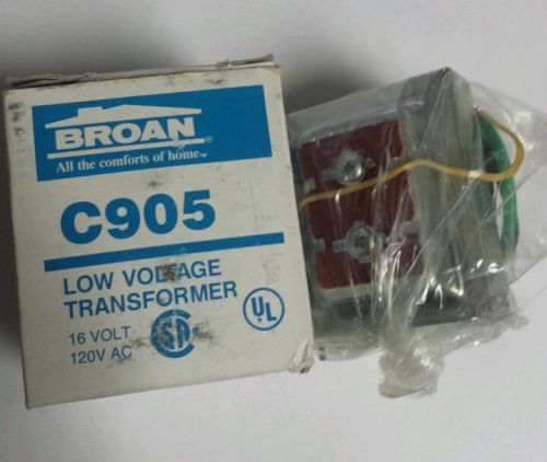 NEW BROAN/NUTONE C905 TRANSFORMER