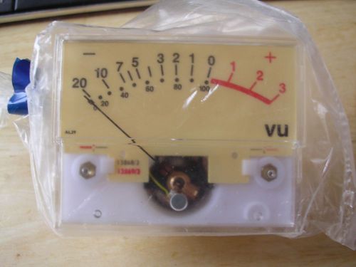 VU meter 3 inches SIFAM England