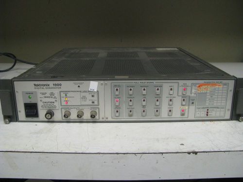 Tektronix 1900 10 Bit NTSC Test Signal Digital Generator FG6