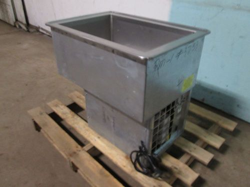 &#034;ATLAS METAL INDUSTRIES&#034; COMMERCIAL REFRIGERATED FULL SIZE PAN &#034;DROP-IN&#034; WELL