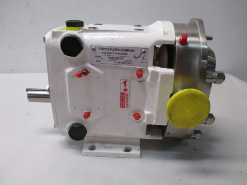 NEW AMPCO RBZP2-006-DM 1 IN SANITAY TRI-CLAMP STAINLESS ROTARY LOBE PUMP D422554