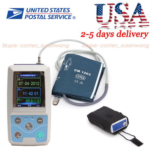 CE 24h Ambulatory Blood Pressure Monitor Holter ABPM50,Analysis SW?USA?