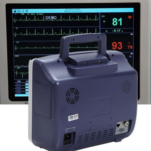 12.1-inch ICU CCU Patient Monitor NIBP SPO2 ECG TEMP RESP PR monitoring system