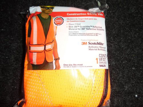 3m tekk construction safety vest- one size fits most 94625 for sale