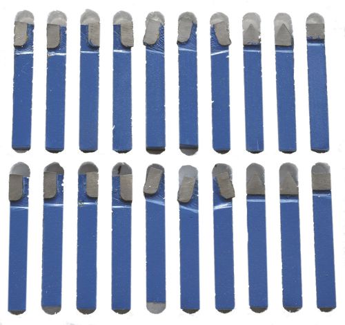 Bolton Tools 20 pc Imperial Size Carbide Tipped Tool Set 3/4&#034; Shank
