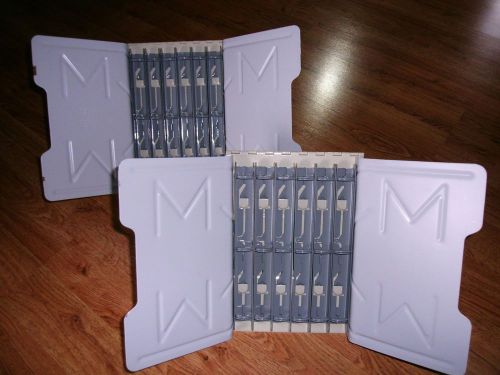 2 sets : master catalog racks (mixed tri-color) cream/off-white / grey- 6 rings for sale