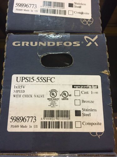 UPS15-55SFC GRUNDFOS WATER CIRCULATOR