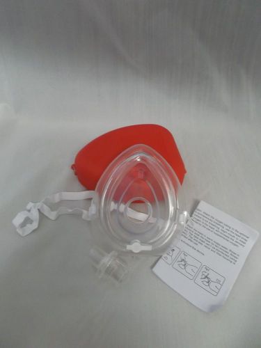 2 Pocket CPR mask in Ambu hard case. Mask w/O2 inlet make sure your mask has it!
