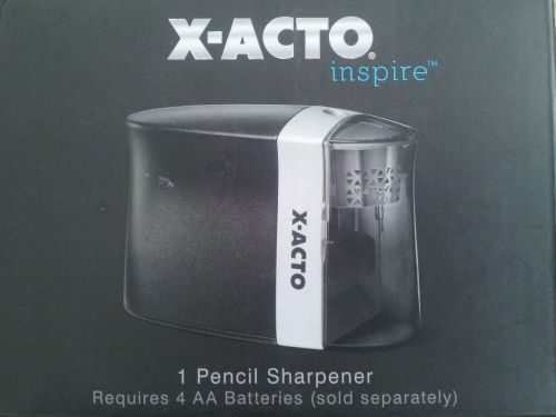 X-acto Inspire Battery Powered Electric Pencil Sharpener - Desktop - (epi1780)