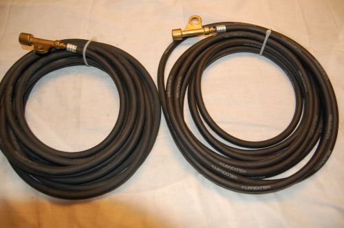 Pair of Weldcraft 25 Ft. Tig Hoses with Power Adapter Included