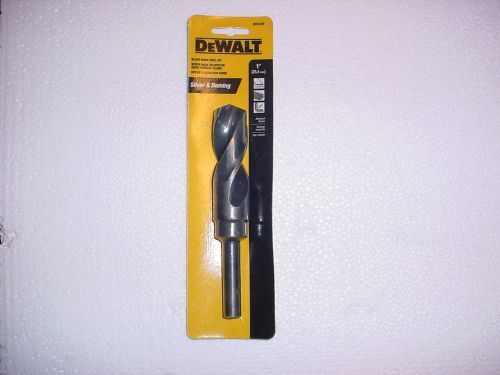 DEWALT DW1629 1-Inch 1/2-Inch Reduced Shank Twist Drill Bit