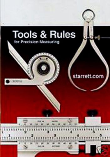 Millwright  starrett tools &amp; rules guide book +2 starrett pocket charts # 69 for sale