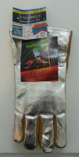 High Heat Welding Gloves Weldas 10-2385 Aluminized (Large)