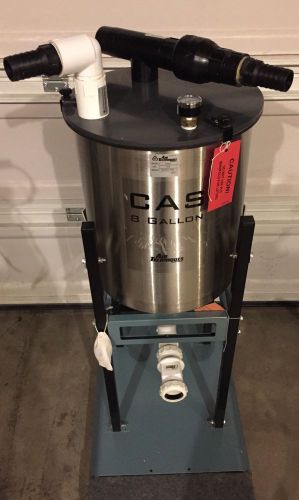 Air techniques 54300 dental vacuum cas 8 gallon separator tank for sale