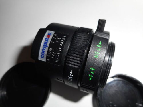 Computar Surveillance/Security Lens H4514 FICS-3 4.5mm F1.4