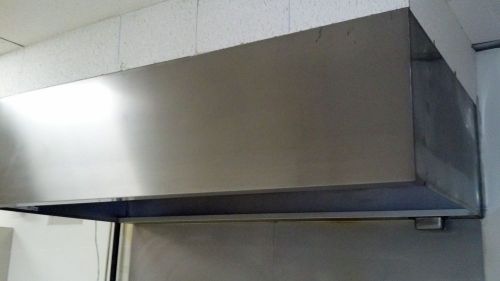 Exhaust hood and filters 8x4x2