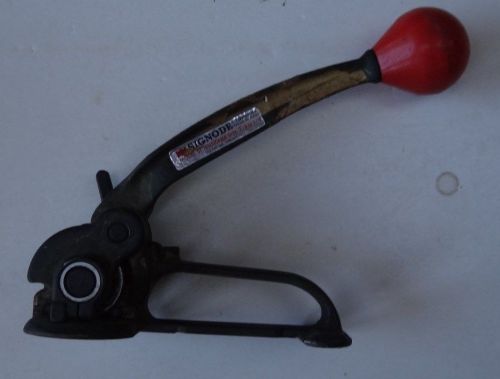 Signode ST Banding Strapping Feedwheel Tensioner 3/8 3/4 Metal Strap Tool USED