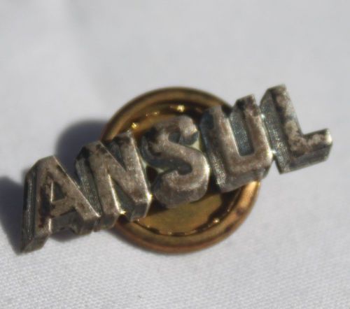 ANSUL Extinguisher Company Hat Pin Vintage