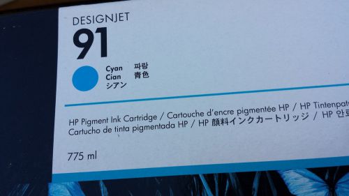 HP 91 Cyan OEM  C9467A