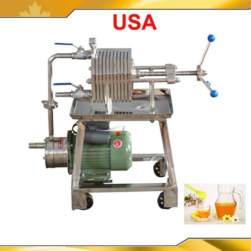 Stainless steel filter press filter machine laboratory filtration equipment 220v for sale