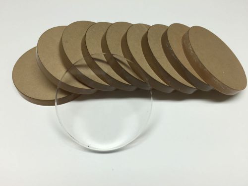 50 mm Close to 2&#034; Acrylic Round 1/4&#034; .220 Thick