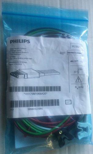 NEW Philips M1968A ECG Lead Set Cables ref 989803125841