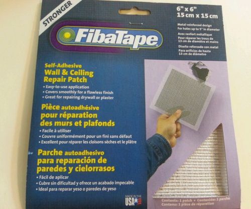 FibaTape 6&#034; x 6&#034; self-adhesive Wall &amp; Ceiling Repair Patch