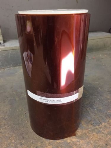 KAPTON FILM .005&#034; x 8-1/2&#034; x 18 yds     DUPONT HN POLYIMIDE FILM