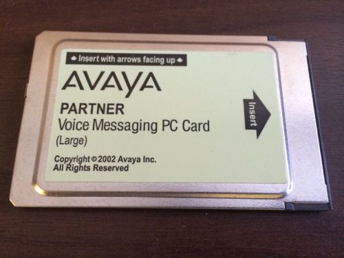 AVAYA Partner Messaging PC Card Large