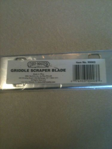 Chef-Master Replacement Blade for Griddle Scraper New