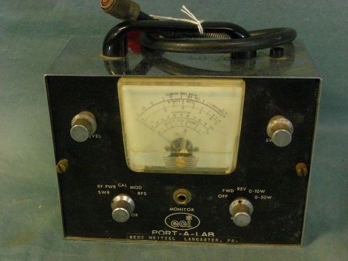 Vintage 40&#039;s / 50&#039;s ECI PORT-O-LAB Radio Frequency Tester?! Mechanical! Machine!