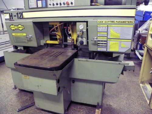 Hyd-mech model h-12a automatic horizontal cut-off band saw, new 1997. for sale