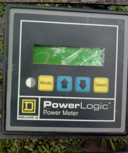 Square D Power Logic,Power Meter Display Unit,