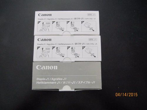 CANON J1 Staples 6707A001[AC]  3 BOXES OEM NEW 9 CARTRIDGES