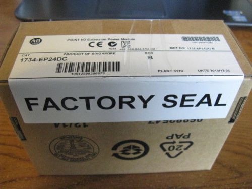 Allen Bradley1734-EP24DC POINT I/O EXTENSION POWER MODULE NEW IN SEALED BOX.