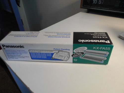 BRAND NEW IN OPEN BOX GENUINE OEM PANASONIC KX-FA55 REPLACEMENT FILM -  ROLLS