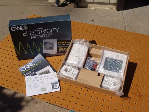 OWL WIRELESS ELECTRICITY MONITOR CM119A HOME MONITORING GREENHOUSE BRAND NEW NIB