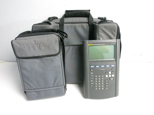 Fluke Networks 683 Enterprise 10/100 LANMeter Network Analyzer w/ Case ma 10 E22